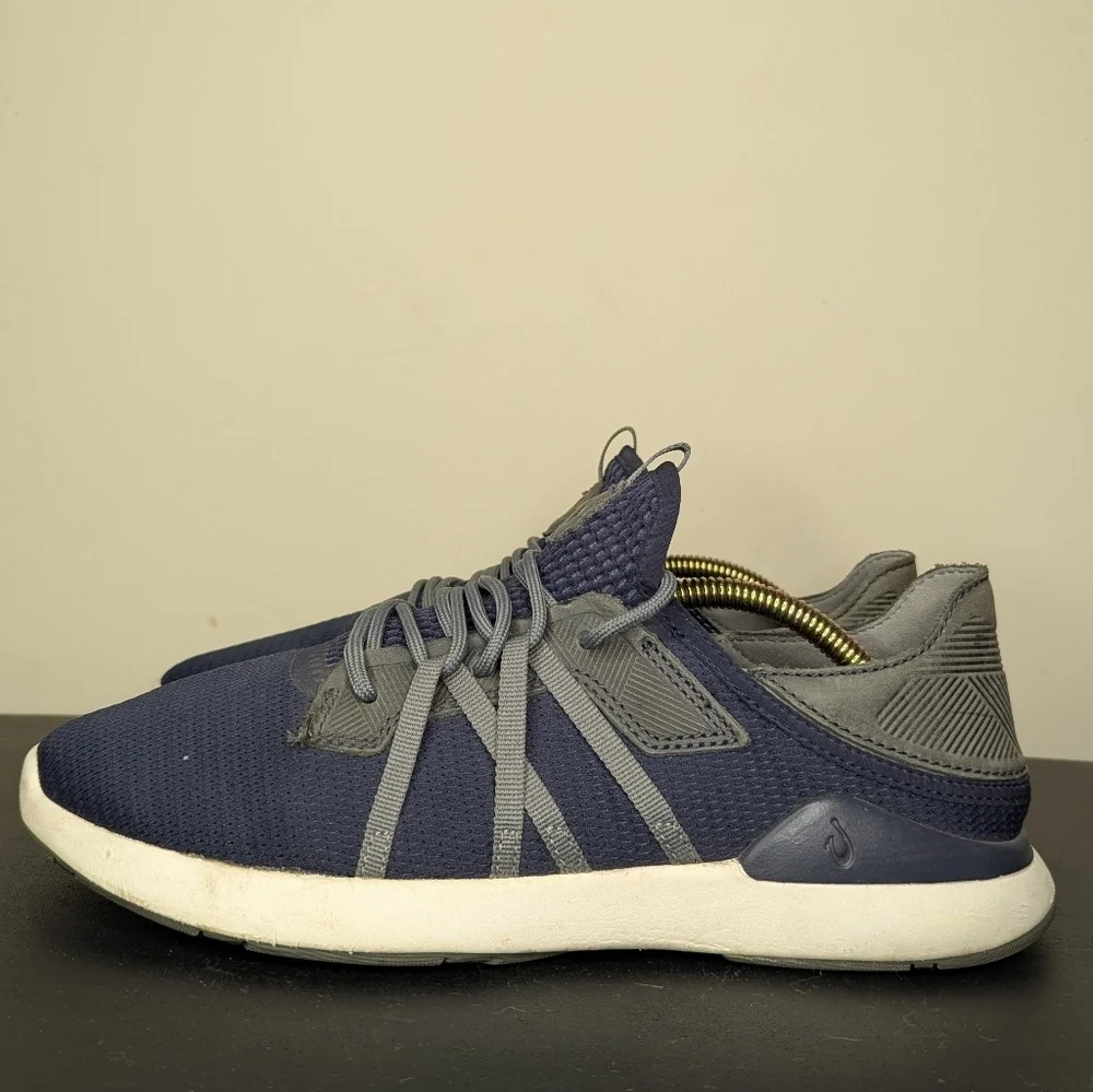 Olukai Holo Men's Athleisure Sneaker Vintage Indigo White Size 9.5